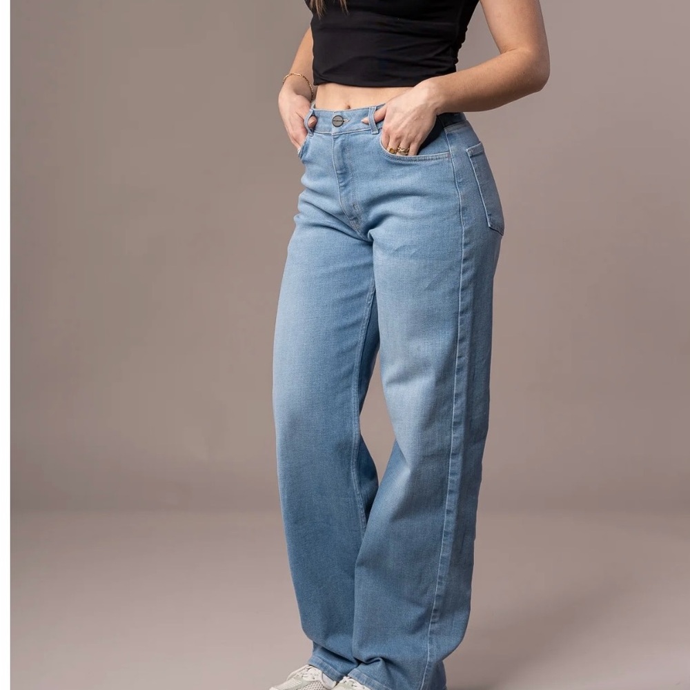 FITJEANS - Baggy - Arctic Light Blue - Small